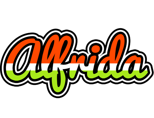 Alfrida exotic logo