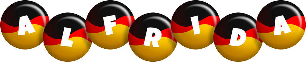 Alfrida german logo