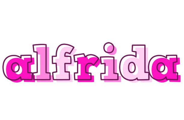Alfrida hello logo