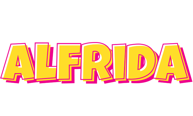 Alfrida kaboom logo