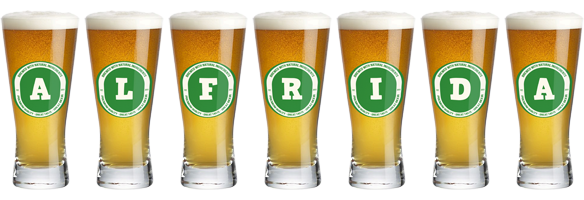 Alfrida lager logo