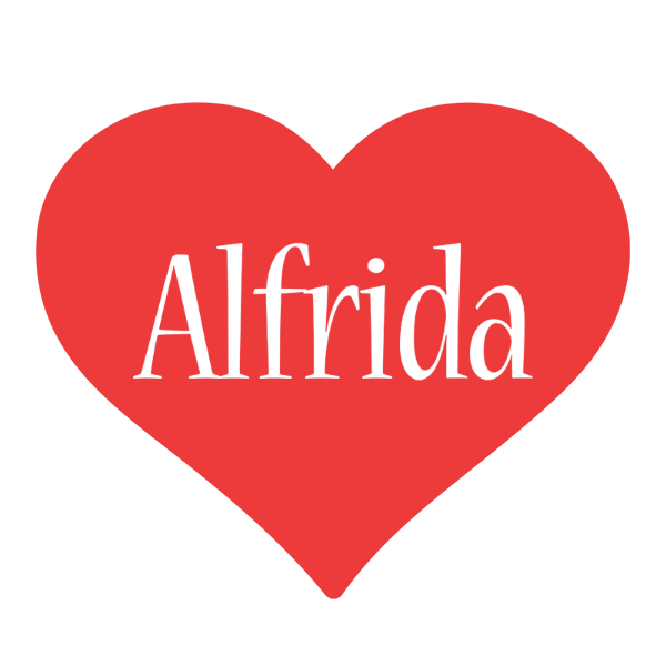 Alfrida love logo