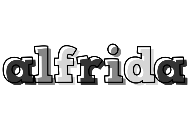 Alfrida night logo