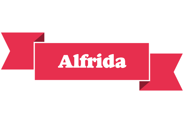 Alfrida sale logo