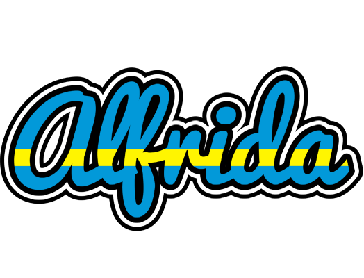 Alfrida sweden logo