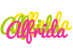 Alfrida sweets logo