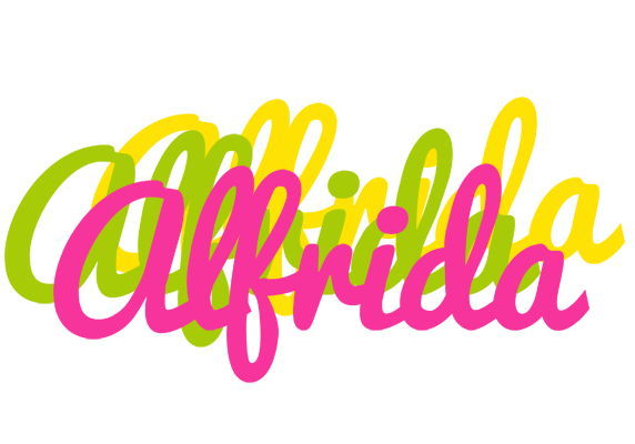Alfrida sweets logo