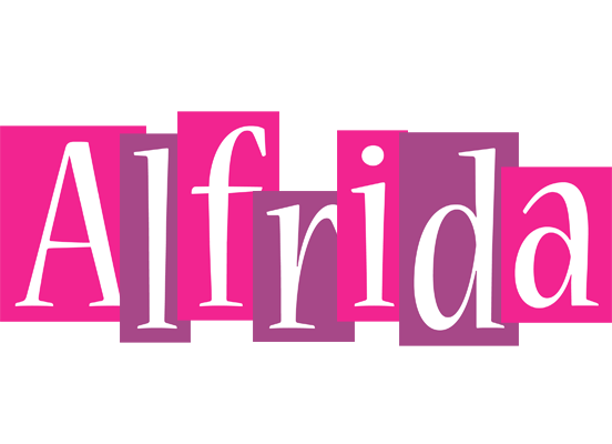 Alfrida whine logo