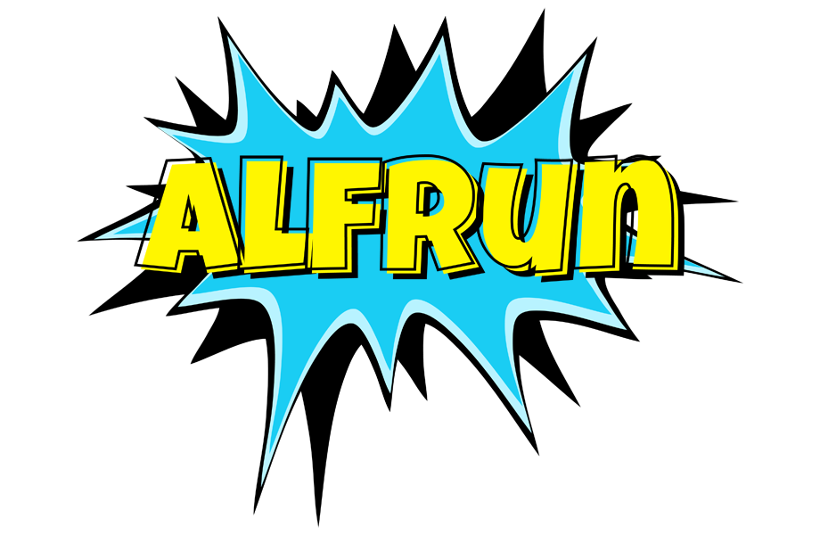 Alfrun amazing logo