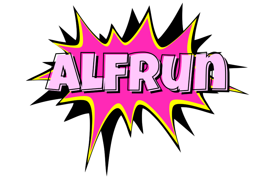 Alfrun badabing logo