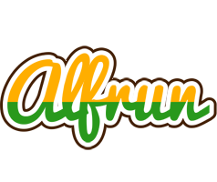 Alfrun banana logo