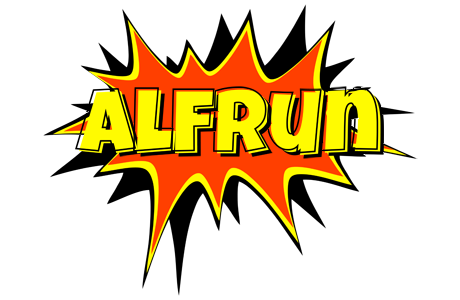 Alfrun bazinga logo