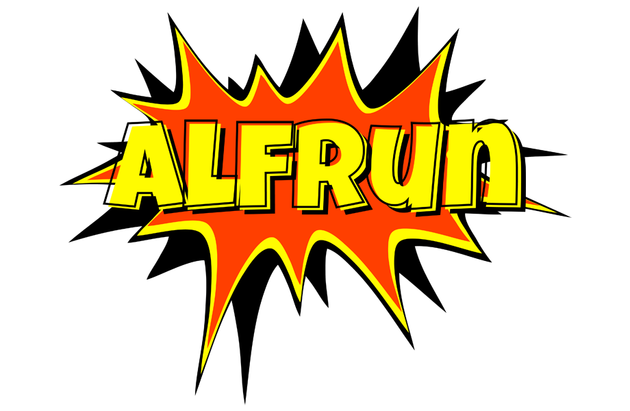 Alfrun bazinga logo