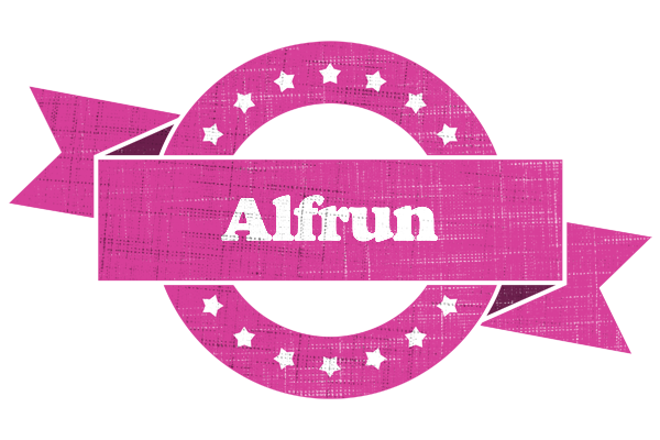 Alfrun beauty logo