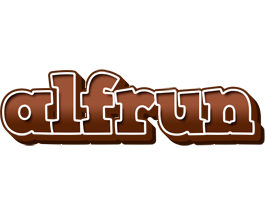 Alfrun brownie logo