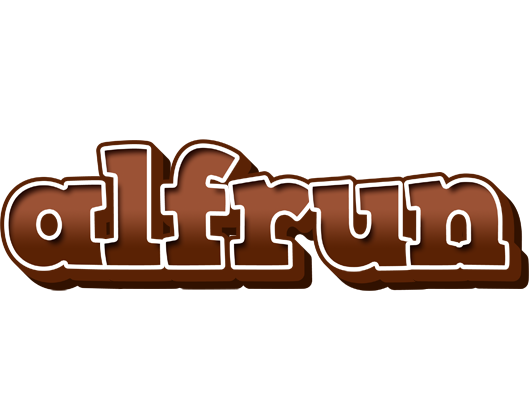 Alfrun brownie logo