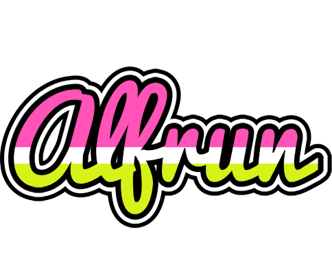 Alfrun candies logo