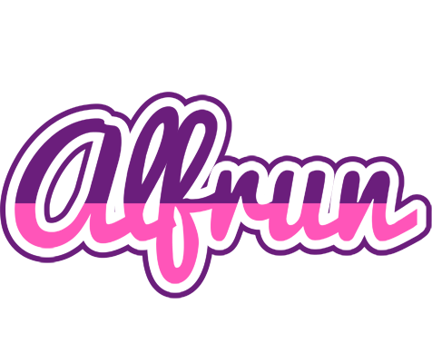 Alfrun cheerful logo