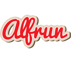 Alfrun chocolate logo