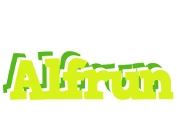 Alfrun citrus logo