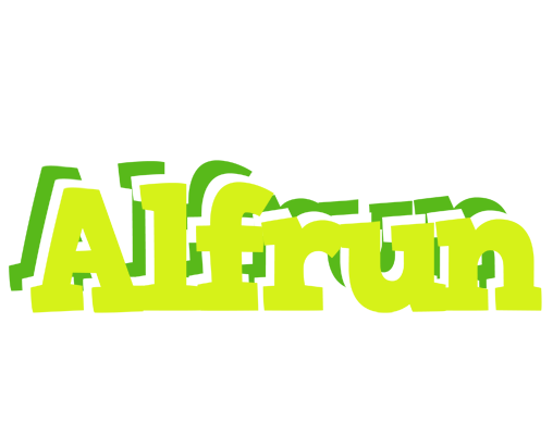 Alfrun citrus logo