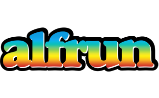 Alfrun color logo