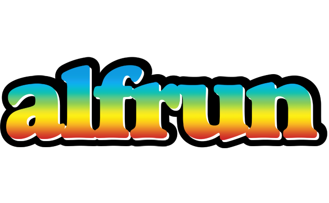 Alfrun color logo