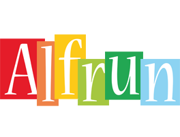 Alfrun colors logo