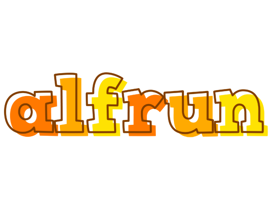 Alfrun desert logo