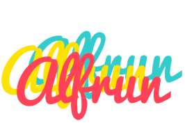 Alfrun disco logo