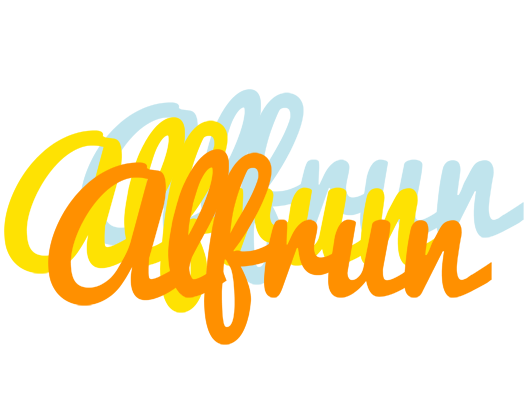 Alfrun energy logo