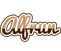 Alfrun exclusive logo