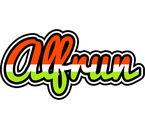 Alfrun exotic logo