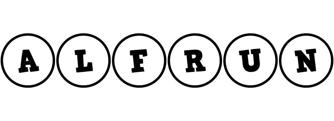 Alfrun handy logo