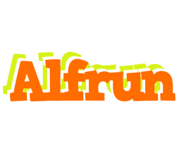 Alfrun healthy logo