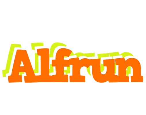 Alfrun healthy logo