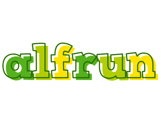 Alfrun juice logo