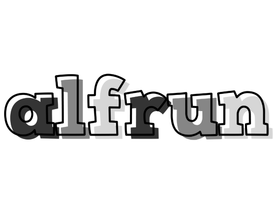 Alfrun night logo