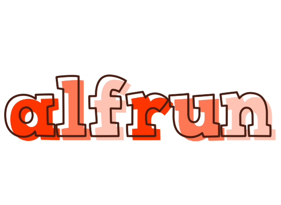 Alfrun paint logo