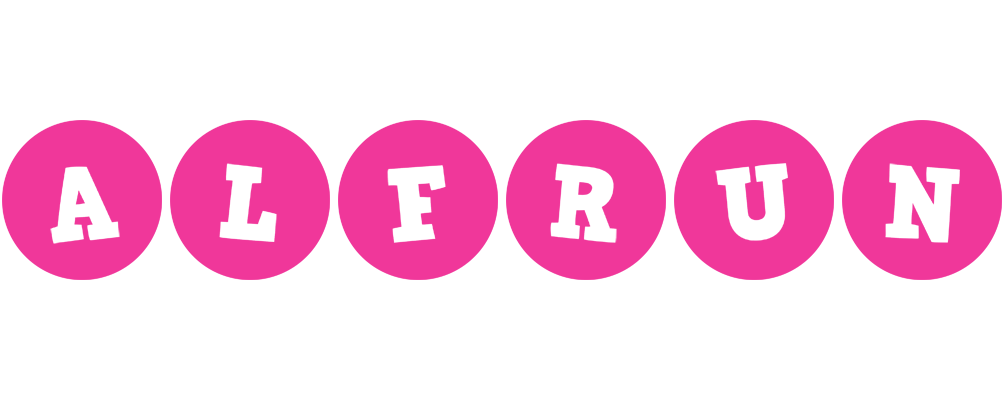 Alfrun poker logo