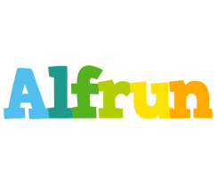 Alfrun rainbows logo