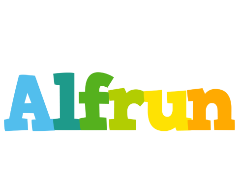 Alfrun rainbows logo