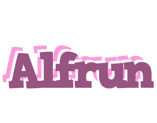 Alfrun relaxing logo