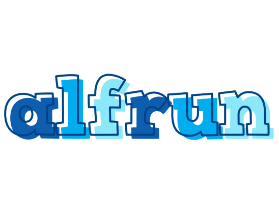 Alfrun sailor logo