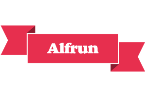 Alfrun sale logo