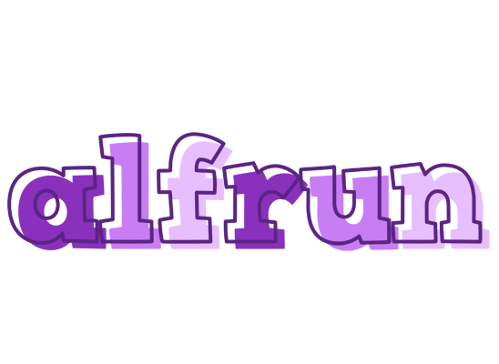 Alfrun sensual logo