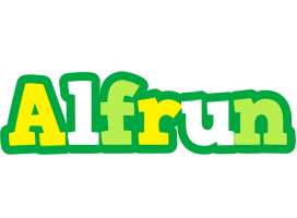 Alfrun soccer logo