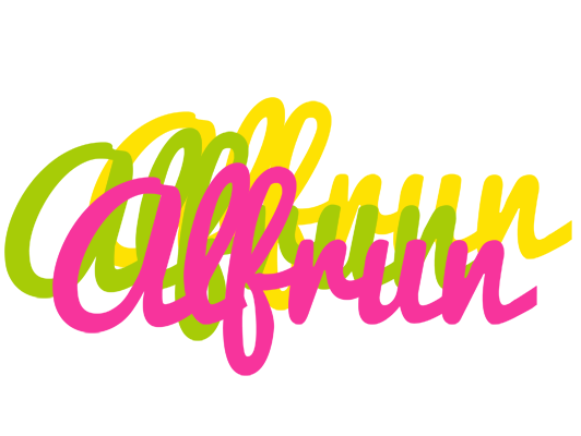 Alfrun sweets logo