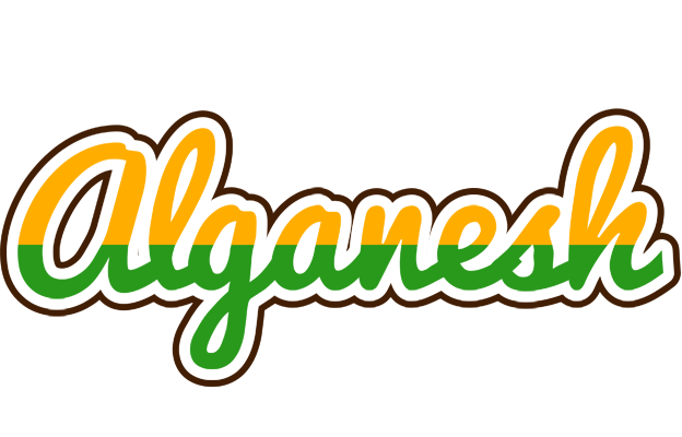 Alganesh banana logo