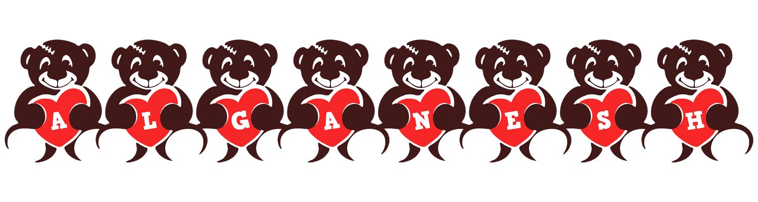Alganesh bear logo